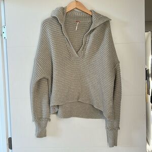 Free people collared sweater